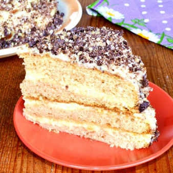 Торт с корицей