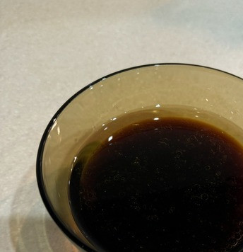 1. Этап. Салат Морковное настроение: Соединить все элементы для заправки