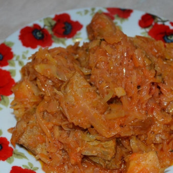 Рагу со свининой и овощами