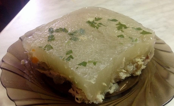 1. Этап. Диетический холодец: Готово! Приятного аппетита!