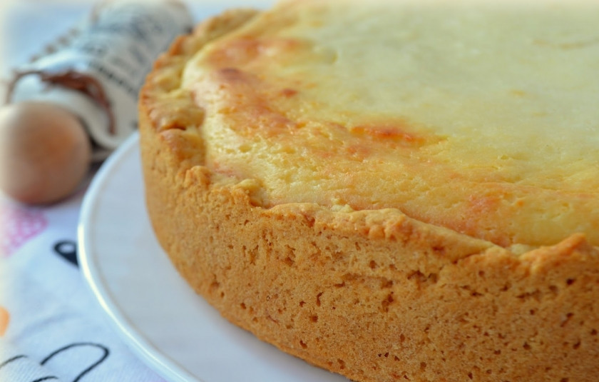 1. Этап. Творожно банановый кекс: 4. Запекаем такой кекс 40 минут в разогретой до 180 градусов в духовке. Готово!