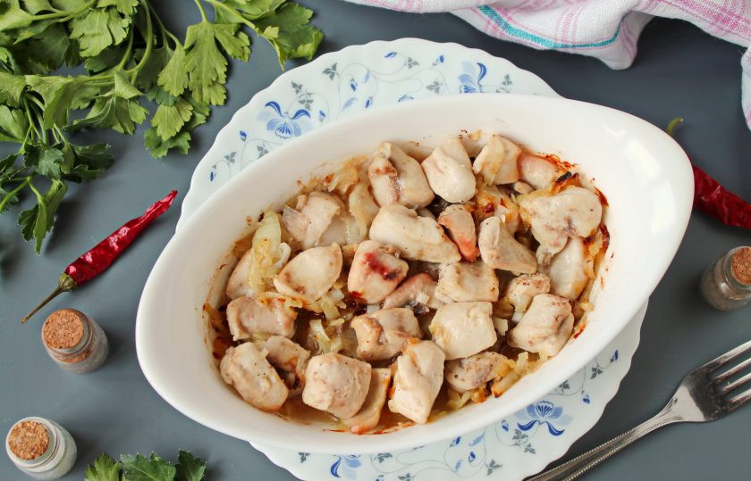 1. Этап. Лососевые молоки запеченные в духовке: Приятного аппетита!