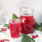 Компот их жмыха красной смородины