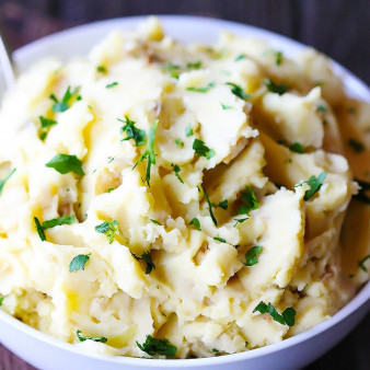 Картофельное пюре на воде