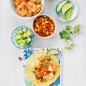 Shrimp Tacos with Warm Corn Salsa