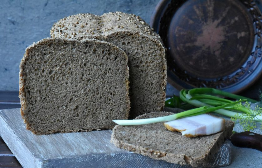 1. Этап. Дарницкий хлеб на закваске в хлебопечке: Домашний хлеб — это очень вкусно и полезно! 100% уверенность в качестве продукта.