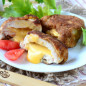 Куриная грудка с начинкой из сыра