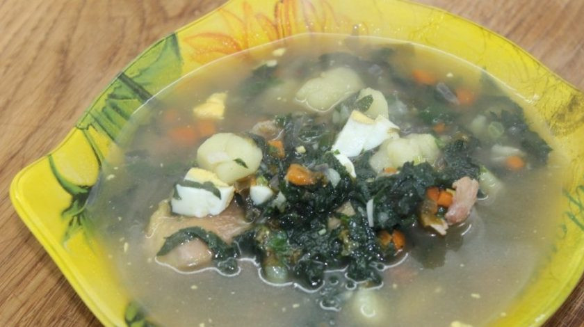 1. Этап. Суп со щавелем и крапивой: Суп готов! Приятного аппетита!