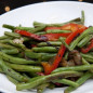 Стручковая фасоль с перцем