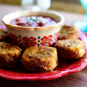 Жареный козий сыр