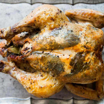 Herb Stuffed Roast Chicken