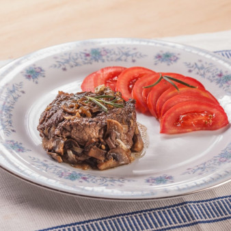 Филе миньон с грибами