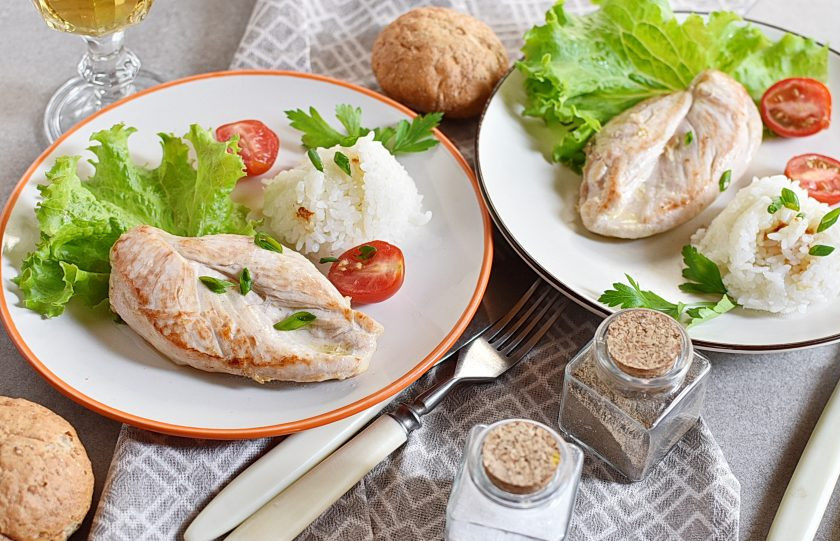 1. Этап. Жареное филе курицы: Приятного аппетита!