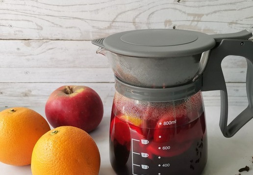 1. Этап. Чай Красная девица: Чай/пунш вкусен как в горячем виде, так и в холодном.