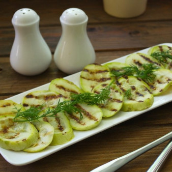 Кабачки жареные без масла