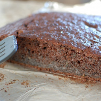 Шоколадный пирог с кабачком