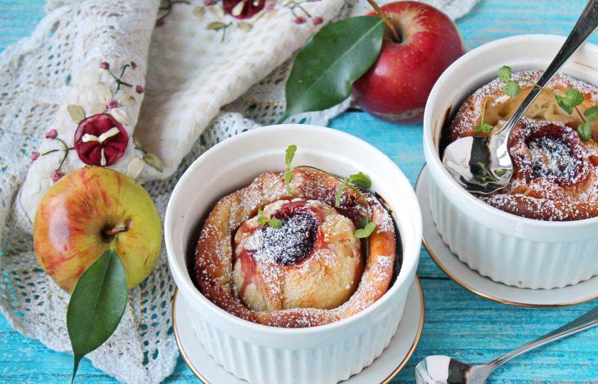 1. Этап. Яблоки запеченные по-киевски: Приятного аппетита!