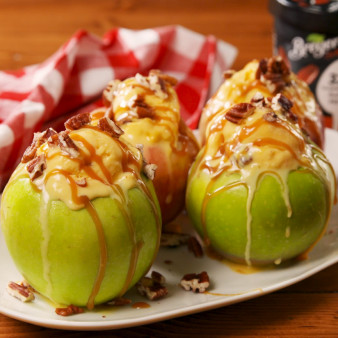 Caramel Apple Ice Cream Cups