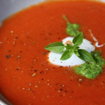 Сербский томатный суп