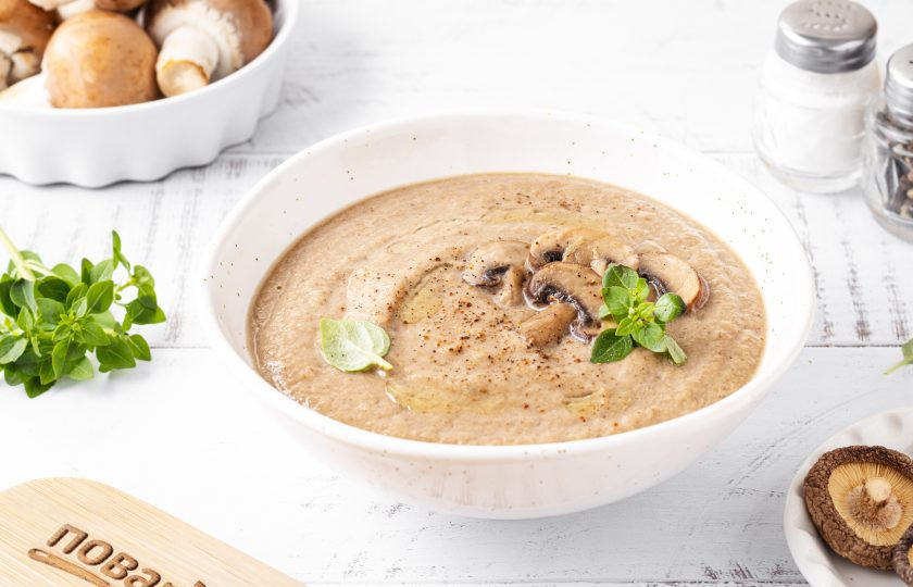 1. Этап. Грибной суп на кокосовом молоке: Грибной суп на кокосовом молоке готов, приятного вам аппетита!