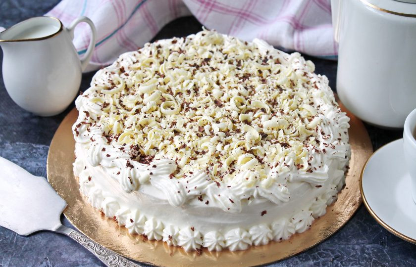 1. Этап. Торт Белые ночи: Приятного аппетита!