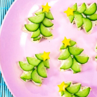 Тосты Елочки