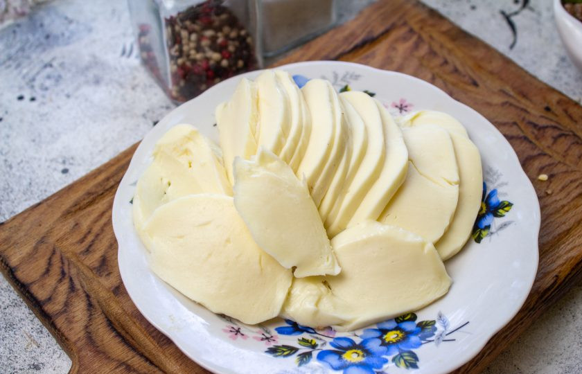 1. Этап. Запеканка из баклажанов по-гречески: Сыр 