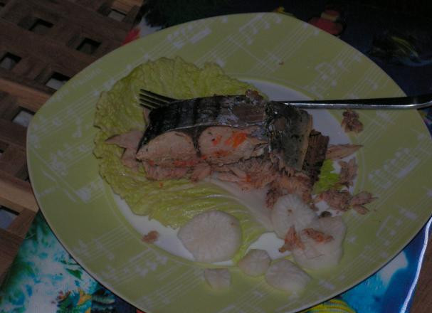 1. Этап. Тунец, запеченный в фольге: Приятного аппетита!