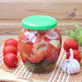 Помидоры кусочками на зиму