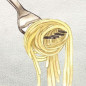 Fettuccine with Uncooked Arrabbiata Sauce