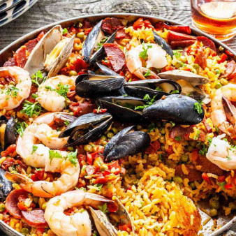 Seafood Paella