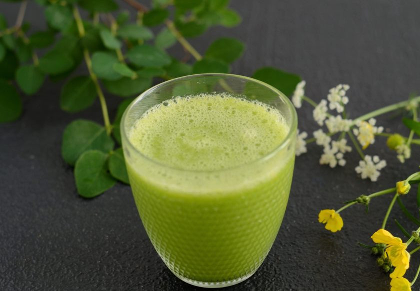 1. Этап. Смузи с петрушкой: Смузи из петрушки готов!