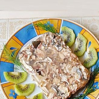 Заливное из голов толстолоба