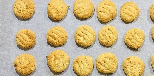 1. Этап. Миндальное печенье: Из духовки.