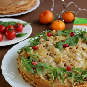 Блинный торт