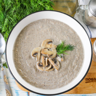 Грибной капучино