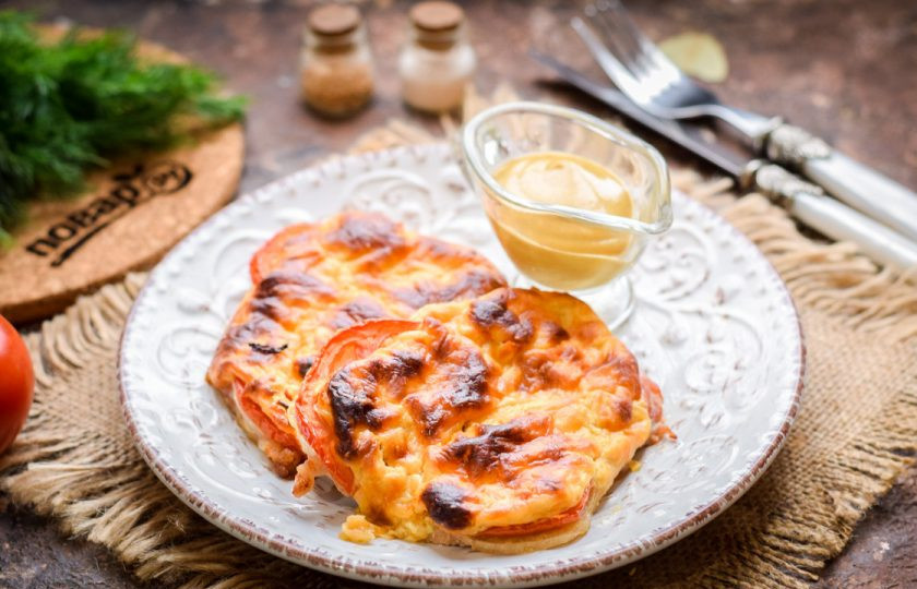 1. Этап. Мясо по-французски с горчичным соусом: Приятного аппетита!