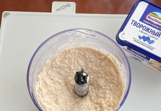 1. Этап. Паштет Фасолька: Вот и все... Вкусный паштет готов!