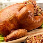Turkey with Cranberry Pecan Stuffing