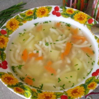 Простой и быстрый суп