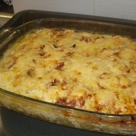 Пельмени, запеченные с сыром