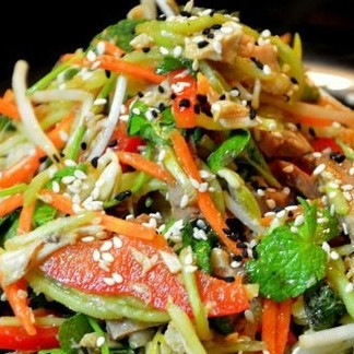 Острые салаты