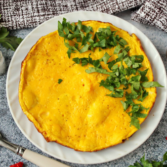 Омлет без масла на сковороде