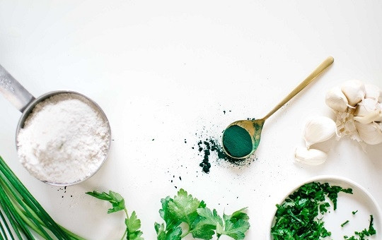 1. Этап. Зеленые макароны: 1. Ингредиенты, которые мы будем использовать.