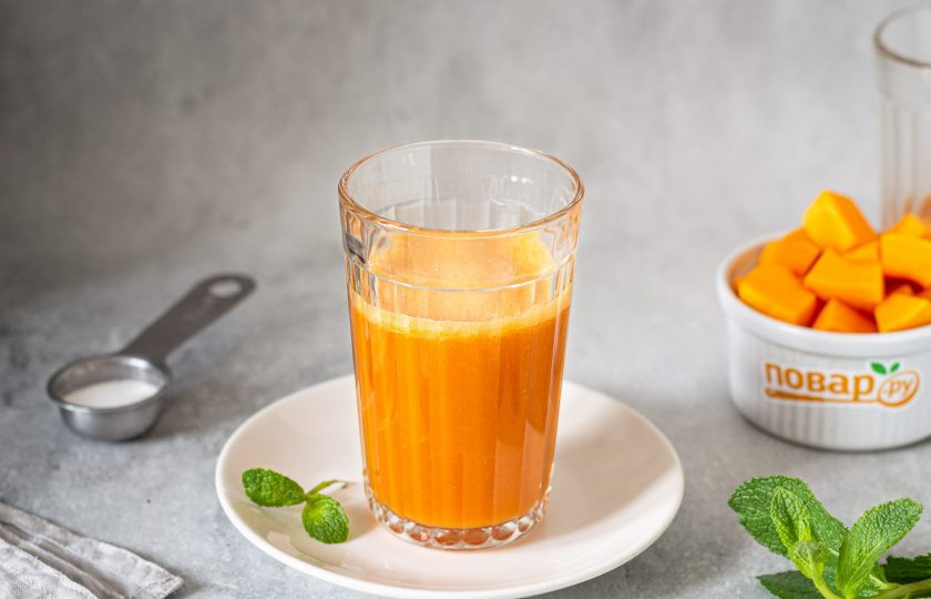 1. Этап. Тыквенный фреш: Тыквенный фреш готов!