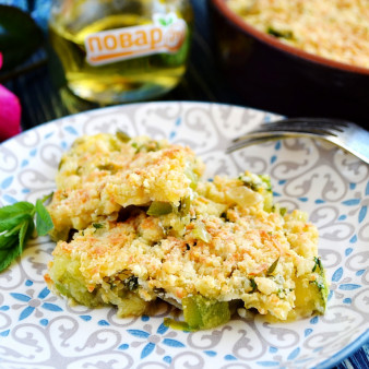 Кабачковый крамбл