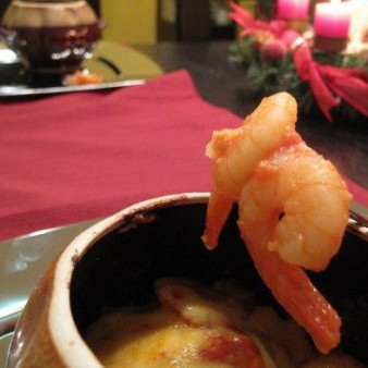 Креветки в томатном соусе