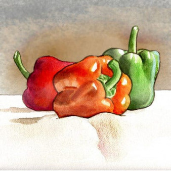 Stuffed Piquillo Peppers with Idiazábal Cheese Sauce