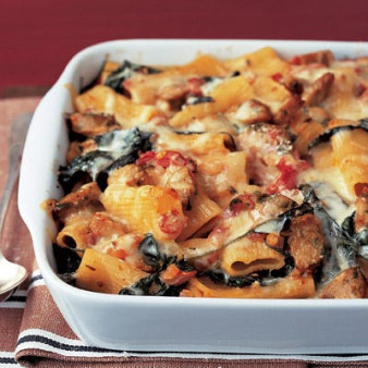 Baked Pasta with Chicken Sausage