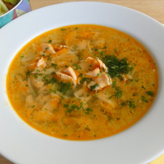 Суп из горбуши